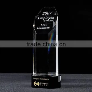 2016 Cheap Laser Engraved Optical Crystal Trophy thumbnail-1
