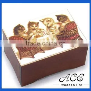 Customization Printing Wooden Music Box thumbnail-1