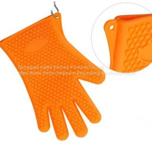 BBQ Baking Smoke Oven Glove Silicone Extra thumbnail-3
