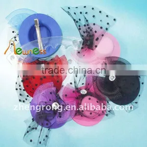 Hot Fashion Hair Accessories Hair Clip Girl's Royal Hair Hat Mix Colour thumbnail-1