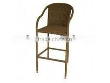 2017 Trade Assurance New Arrival Outdoor Waterproof Rattan Handmade Vintage Bar Chairs Furniture thumbnail-1