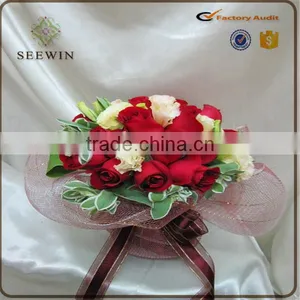 Flower Packing pp Mesh /China Factory Supply Flower Material PP Wrapping Mesh thumbnail-1