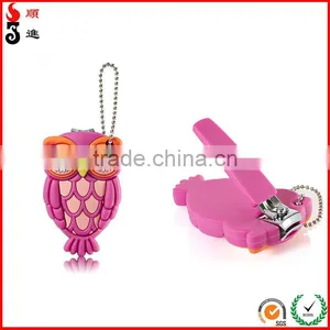 Bbw Trutle Nail Clippers Cover Finger Toe Keychain Travel thumbnail-2