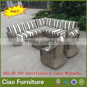 Modern Furniture Latest Sofa Design Rattan Living Room Sofa thumbnail-3