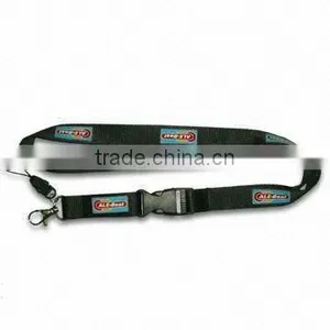 4C Printing Lanyard With Detachable Buckle and Metal Ring and Strap thumbnail-1