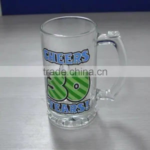 15OZ Can Shape Promotional Classic Glass Cup thumbnail-1