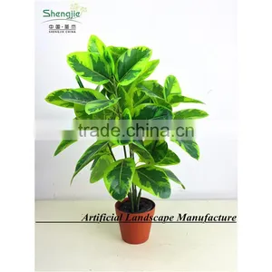 SAS201601 Artificial Green Foliage Plant Bonsai thumbnail-4
