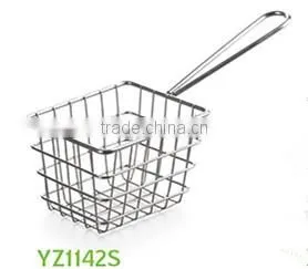 Professional Manufacture Production Stainless Steel Deep Fryer Basket&mini Fry Basket &stainless Steel Deep Frying Basket thumbnail-3