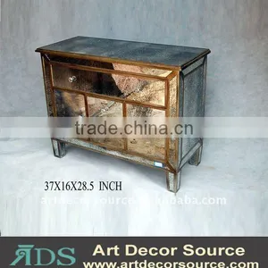 Metal Mirrored Furniture thumbnail-1