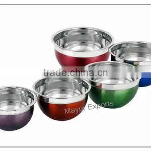 Stainless Steel Color Mixing Bowl thumbnail-1