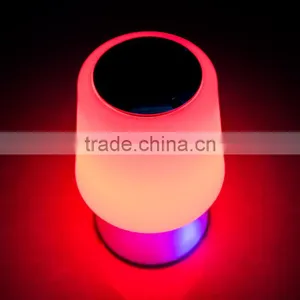 Portable Smart LED Bluetooth Light Speaker With Colorful Lamp thumbnail-3