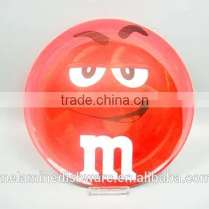 Round Melamine Fruit Dessert Plate for Kid Children thumbnail-2