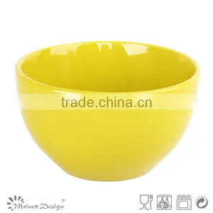 5.5 Inch Ceramic Rice Bowl Solid Brown Color thumbnail-2