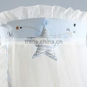 Lovely Summer Holiday Blue Star Mosquito Net and Bed Crown for Baby Cot BF11-08023d thumbnail-2