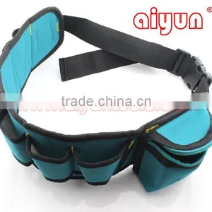 53x13cm Durable Tool Bag Waterproof Blue Canvas Waist Multifunctional Electrical Tools Oxford Bag thumbnail-2