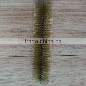 Long Handle Brass Wire Boiler Tube Cleaning Brush thumbnail-1