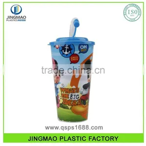 Hotsale Personalized Plastic Cup With Straw thumbnail-1
