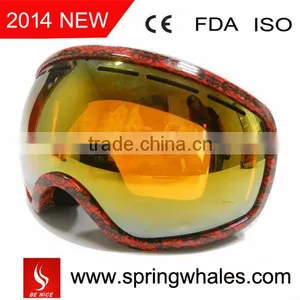 Water Transfer Printing Skiing Goggle,snow Goggles,snow Boarding Goggles thumbnail-1