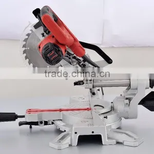 8"inch Single Bevel Sliding Miter Saw/ Woodworking 1500w thumbnail-4