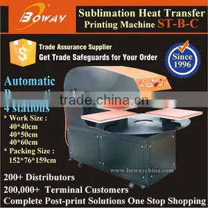 4 Stations Automatic Bag Hot Transfer Sublimation Printing Machines Printer thumbnail-1
