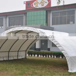 Metal Frame Container Top Shelter , Warehouse Tent , Storage Shelter, Poultry Shed , Livestock Shelter thumbnail-2