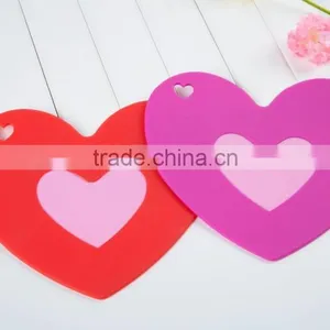 Good Quality Heart Shape Silicone Kitchen Mat/pad thumbnail-2