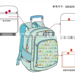 Beautiful and Cute Trolley Students Bag for Child thumbnail-1