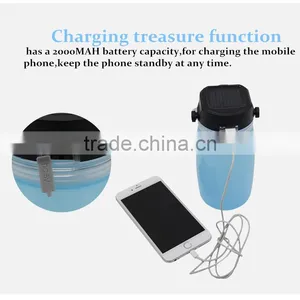 2016New Outdoor Travel Portable Folding Cup Multi-function Folding Magic Cup Kettle Silicone Folding Water Bottle thumbnail-3
