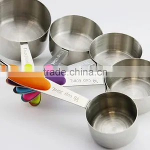 New Products 5 Pieces Set Stainless Steel Powder Measuring Spoons thumbnail-1