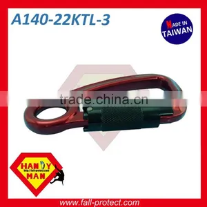 Forged Aluminum Captive Eye Triple Lock Snap Hook thumbnail-4