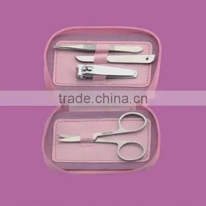 4pcs Manicure Set With pu Case thumbnail-1