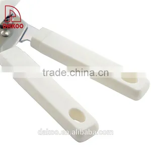 White PP Handle Can Opener With Iron Plating thumbnail-5