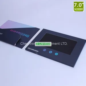 China Factory Supply Custom Video Brochure With Pocket for Extra Sheets thumbnail-1