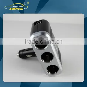 CE Approval Car Cigarette Lighter Adapter With 3 Socket for IPhone , Tablet , Samsung thumbnail-1