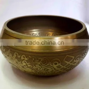 Best Selling 5 Buddha Tibetan Healing Meditation Singing Bowl thumbnail-3