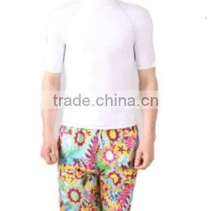 Male Short Sleeved Swimsuit, Snorkeling Surf Jacket, Sailing Boat Diving Suit thumbnail-2