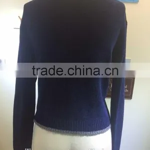 2015 New Design Knitted Sweater thumbnail-3