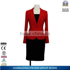 Hot Sale Classic Ladies Skirt Suit For Uniform Hotel Front Office thumbnail-1
