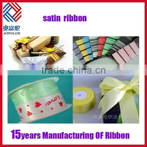 100% Polyester Satin Ribbon thumbnail-1
