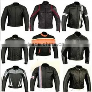 Mens Leather Motorbike Jacket thumbnail-1