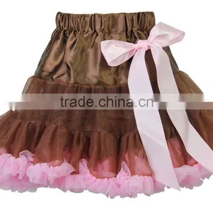 Birthday Party Chiffion Baby Fluffy Girls Pettiskirt Tutu thumbnail-3