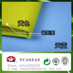 Good Quality of Plain 100% pp Non Woven Fabric thumbnail-4