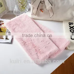Brand Scarf Faux Rabbit Fur Scarf 2016 Female Best Quality Pashmina Tassels Women Wrap Muffler Neck Warmers thumbnail-5