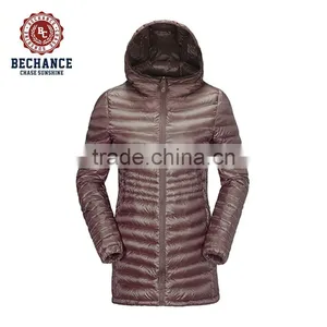 H1041 Women Ultralight Down Jacket Winter Warm Clothing Long Coat thumbnail-3