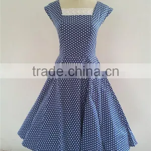 Walson Vintage Style Dress Design for Wedding Party Swing Dress Rockabilly Cocktail Dresses Vintage Dresses Pin up Clothing thumbnail-3