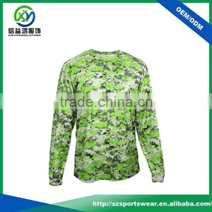 2017 New Design Quick Dry and Moisture Printing Long Sleeve t Shirt thumbnail-1