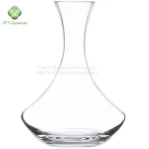 Handmade Cheap Round Crystal Glass Wine Decanter Wholesale thumbnail-1