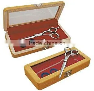Professional Hair Scissors Wood Holster thumbnail-1