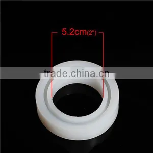 Silicone Resin Mold Bracelet White 8.3cm Dia. thumbnail-2
