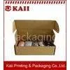 Ecofriendly Promotional Brown Kraft Paper Box / Corrugated Paper Box For Cloth Packing thumbnail-1